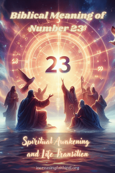 Biblical Meaning of Number 23: Spiritual Awakening and Life Transition Biblical Meaning of Number 23 Spiritual Awakening and Life Transition