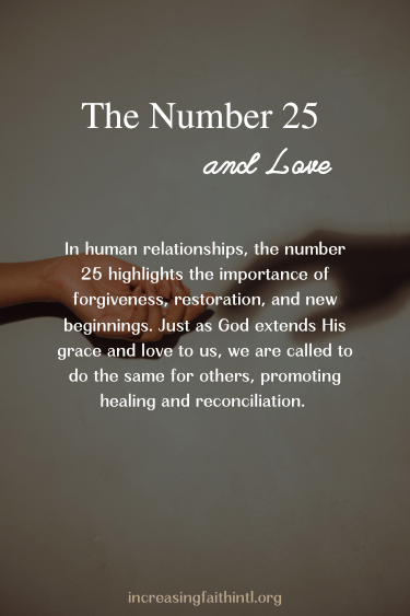 The Number 25 and Love