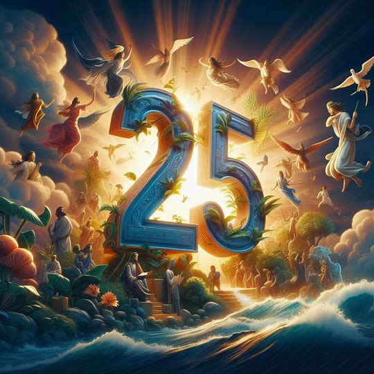 The Connection Between Number 25, Love, and Forgiveness in the Bible