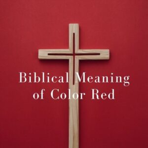 The Biblical Meaning of Color Red: From Creation to Redemption