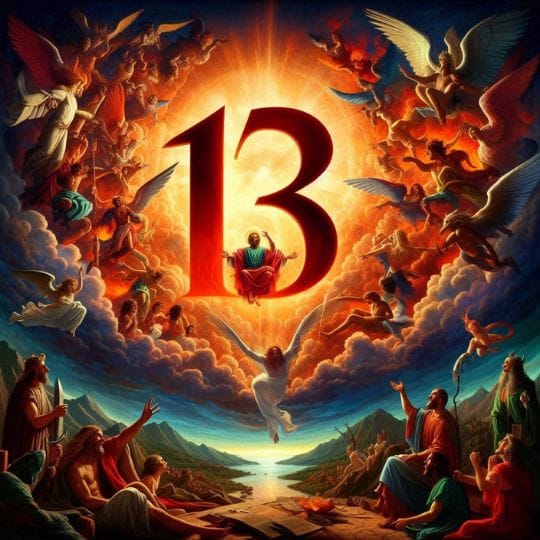 Number 13 and its spiritual meaning